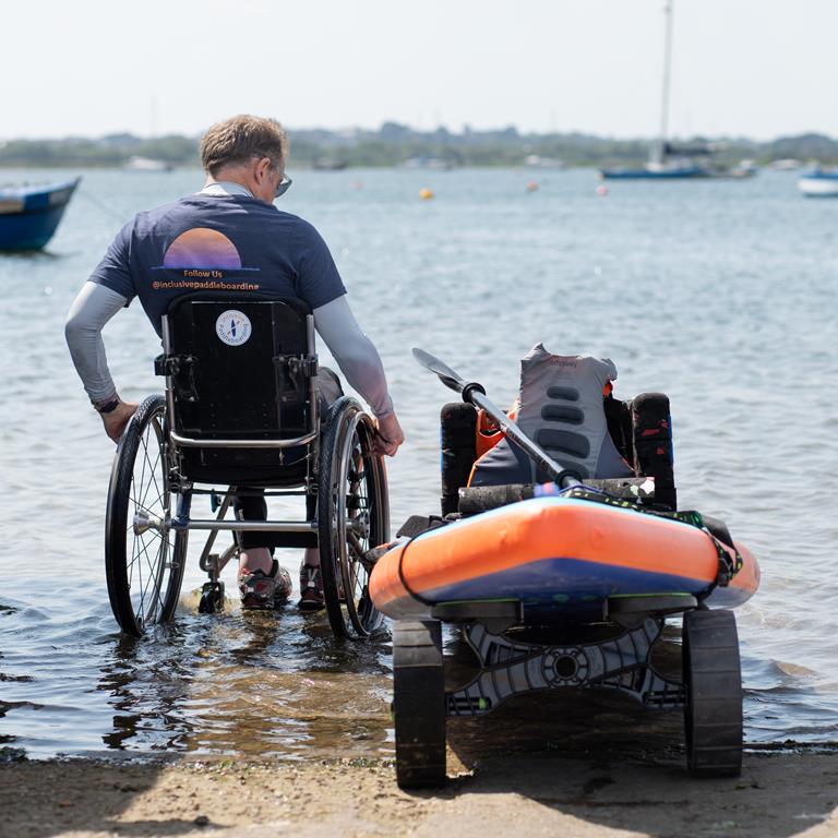 Will Behenna from Inclusive Paddleboarding